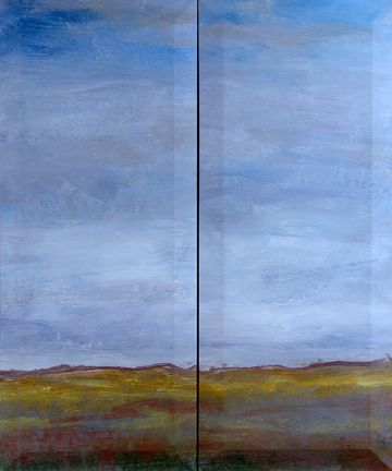 0008 Big Sky Blue Diptych