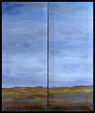 0008 Big Sky Blue Diptych