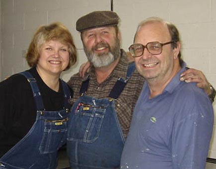 Chickee, Richard Arfsten and John Moore (Prince John)